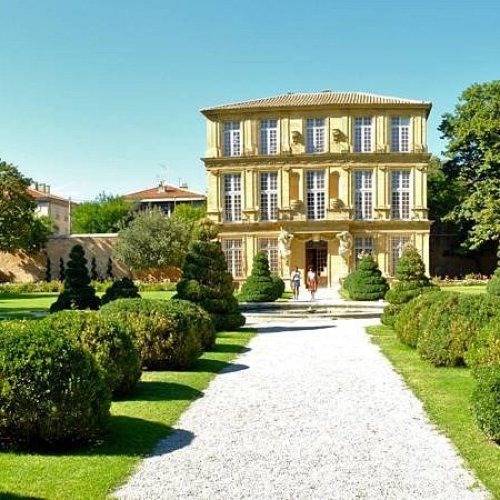 Les jardins du Pavillon de Vendôme à Aix-en-Provence 
